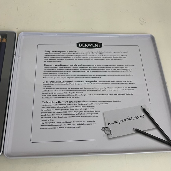 Derwent Inktense 24 Ink Pencils New In Box - Picture 4 of 7